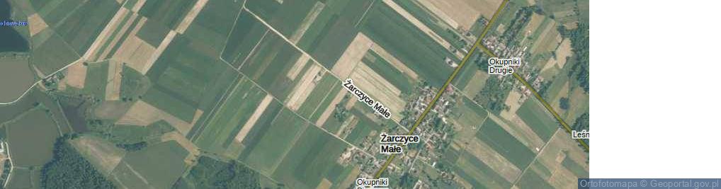Zdjęcie satelitarne Żarczyce Małe ul.